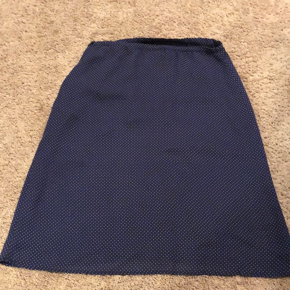 Polka dot skirt